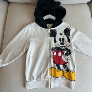 Mickey Mouse zip hoodie